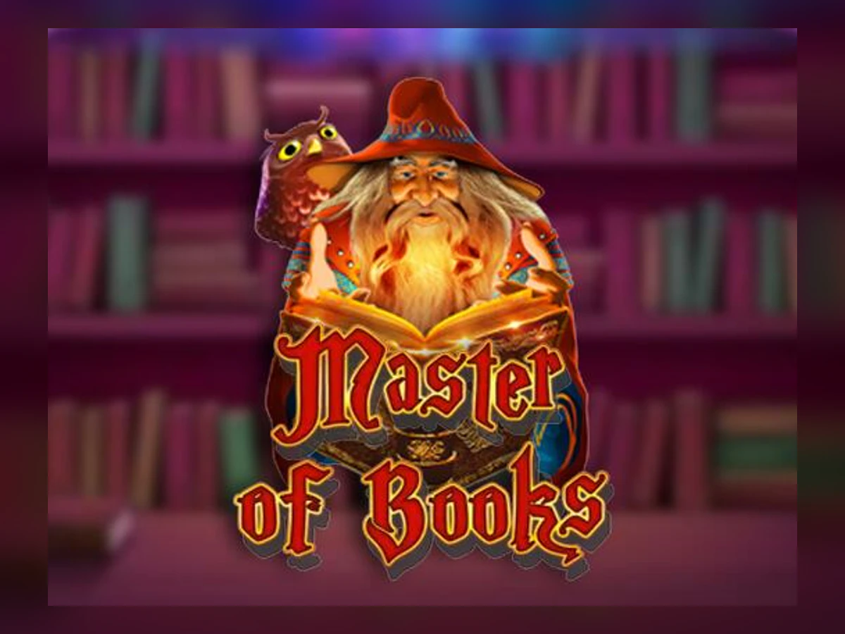 Master of Books slot game artwork