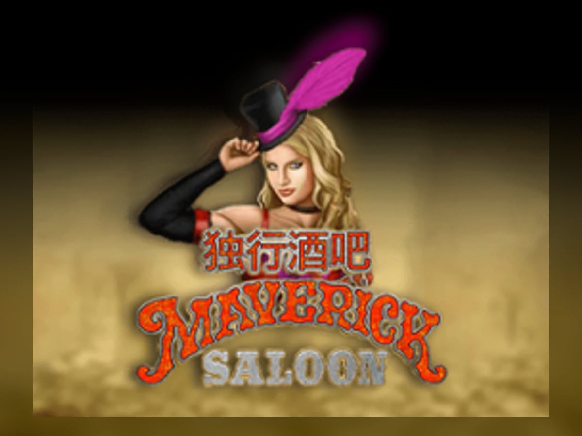 Maverick Saloon slot game artwork