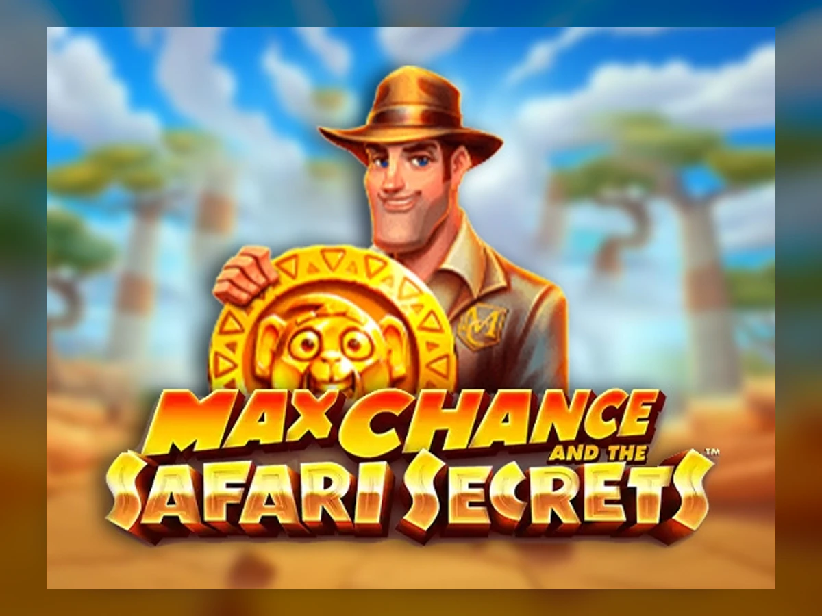 Max Chance and the Safari Secrets slot game artwork