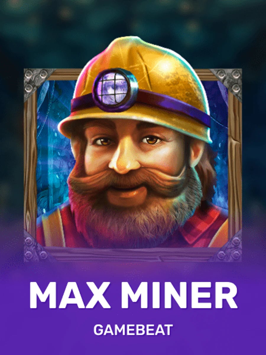 Max Miner slot game artwork