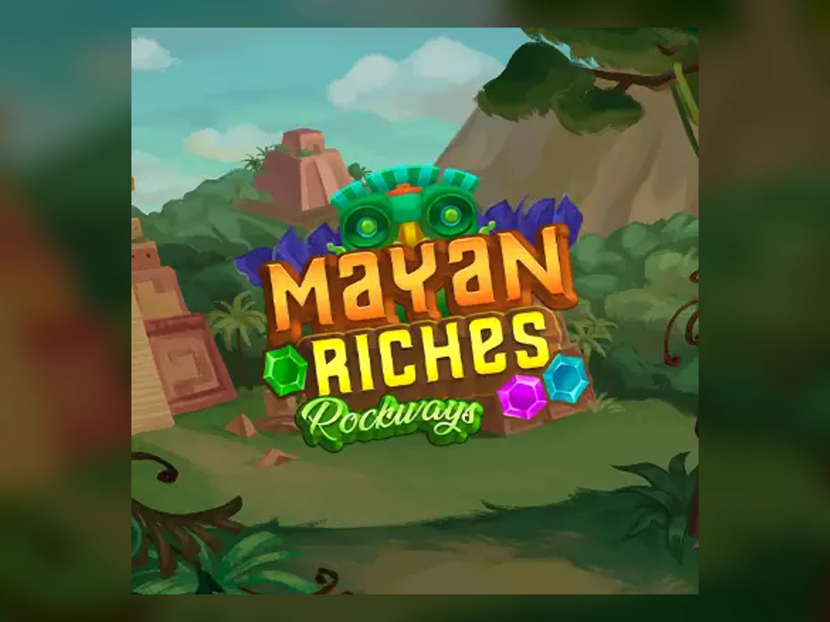 Mayan Riches Rockways slot game artwork
