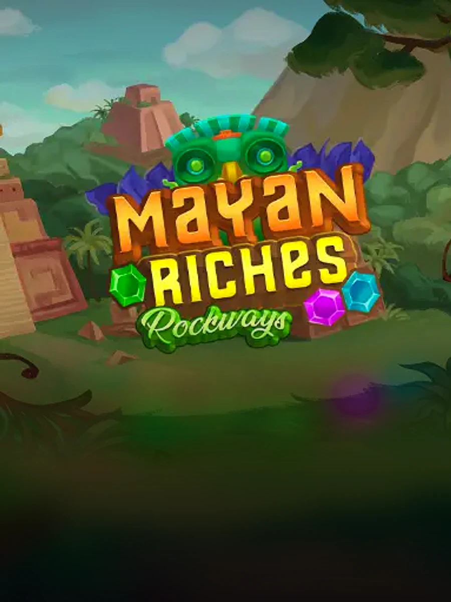 Mayan Riches Rockways slot game artwork