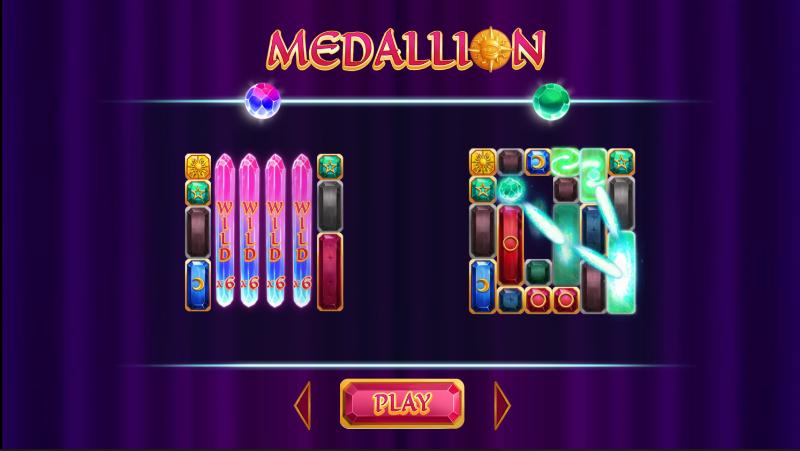 Medallion Megaways slot game artwork