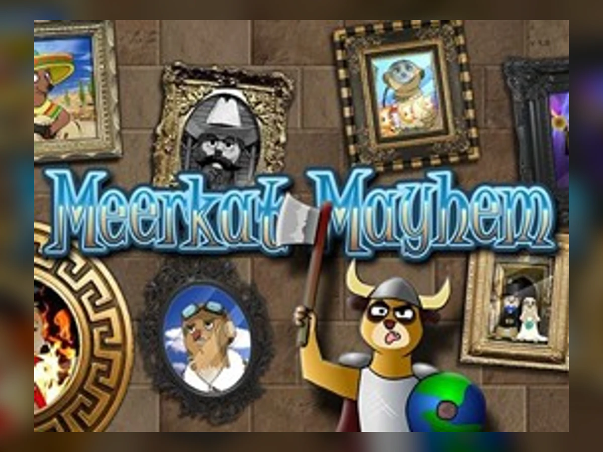 Meerkat Mayhem slot game artwork