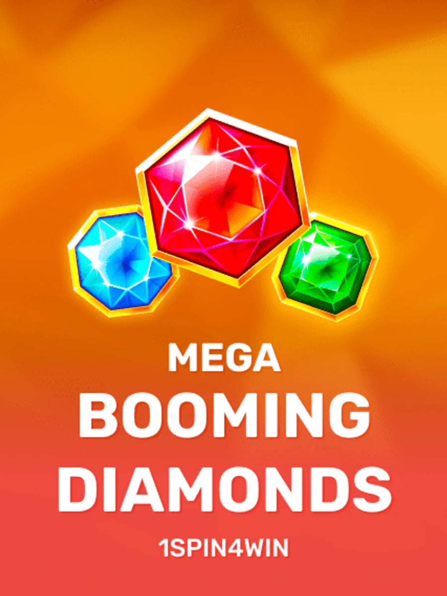 Mega Booming Diamonds slot game artwork
