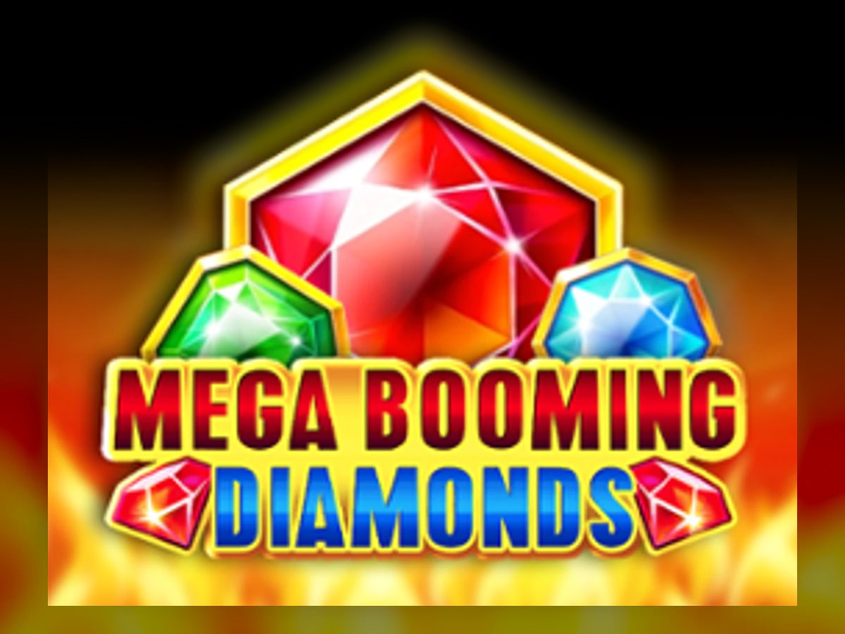 Mega Booming Diamonds slot game artwork