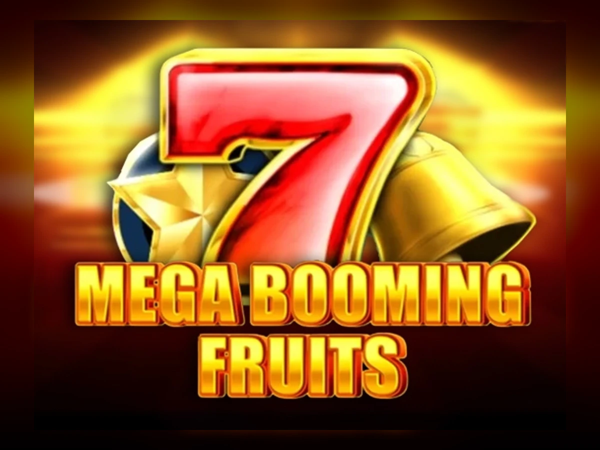 Mega Booming Fruits slot game artwork