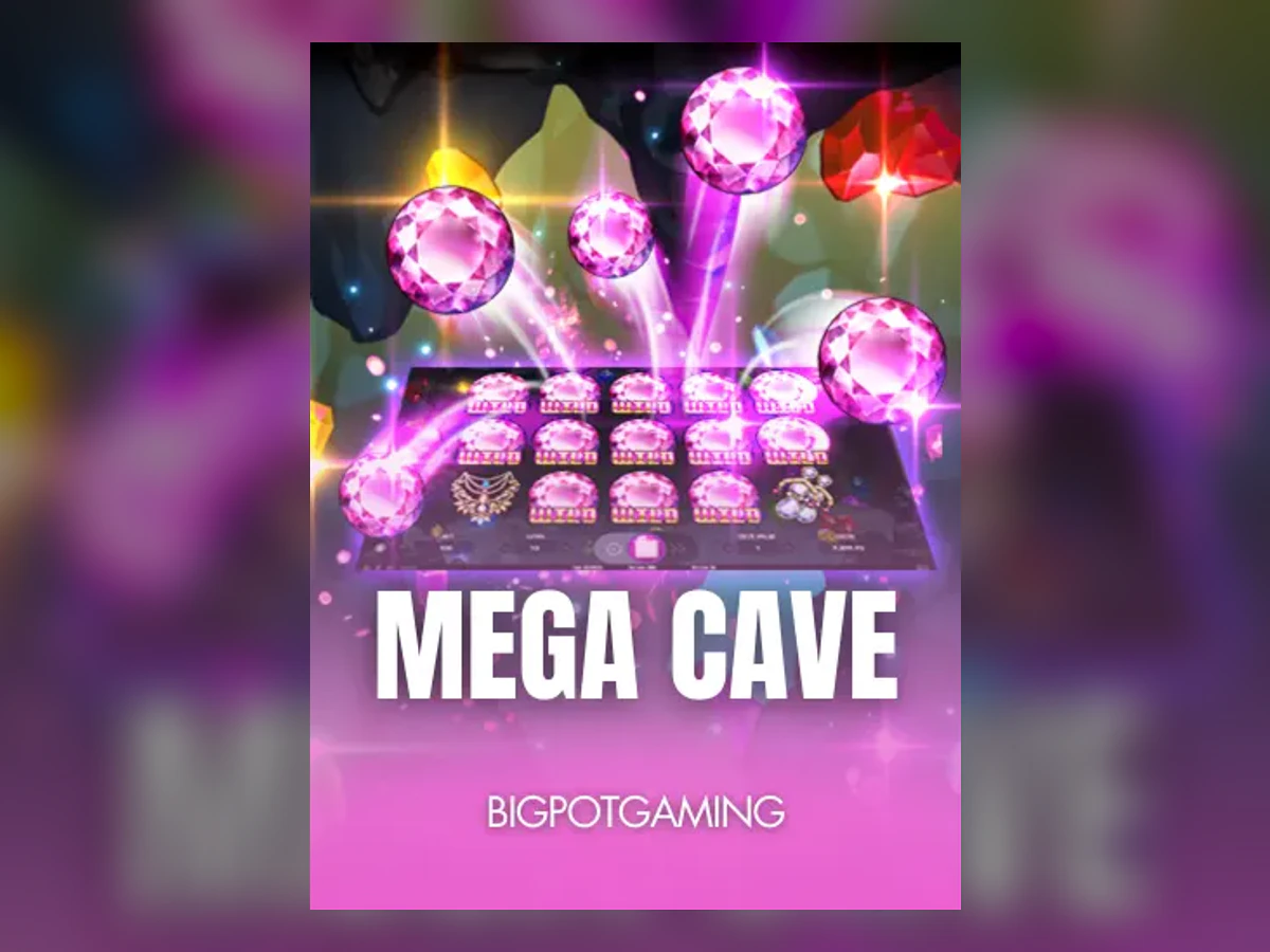 Mega Cave slot game artwork
