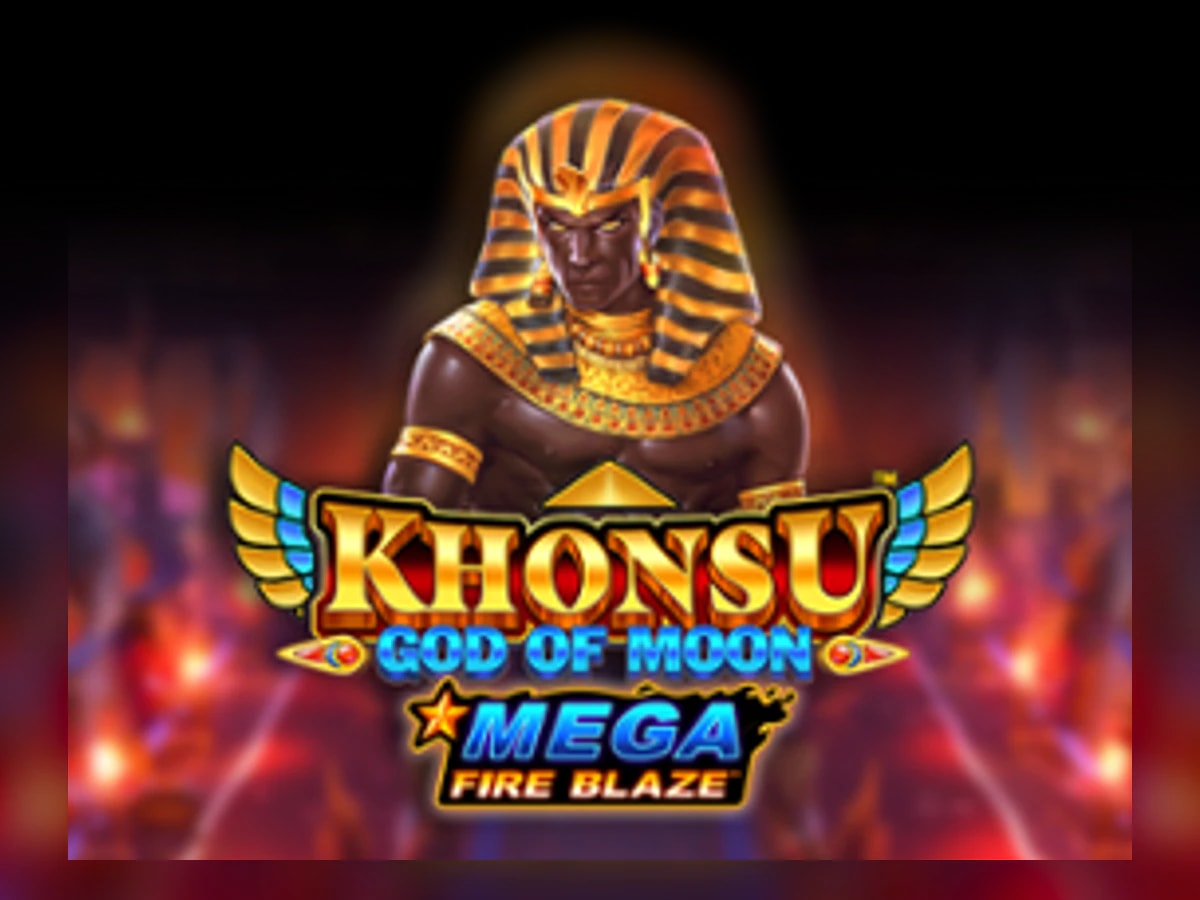 Mega Fire Blaze: Khonsu God of Moon slot game artwork