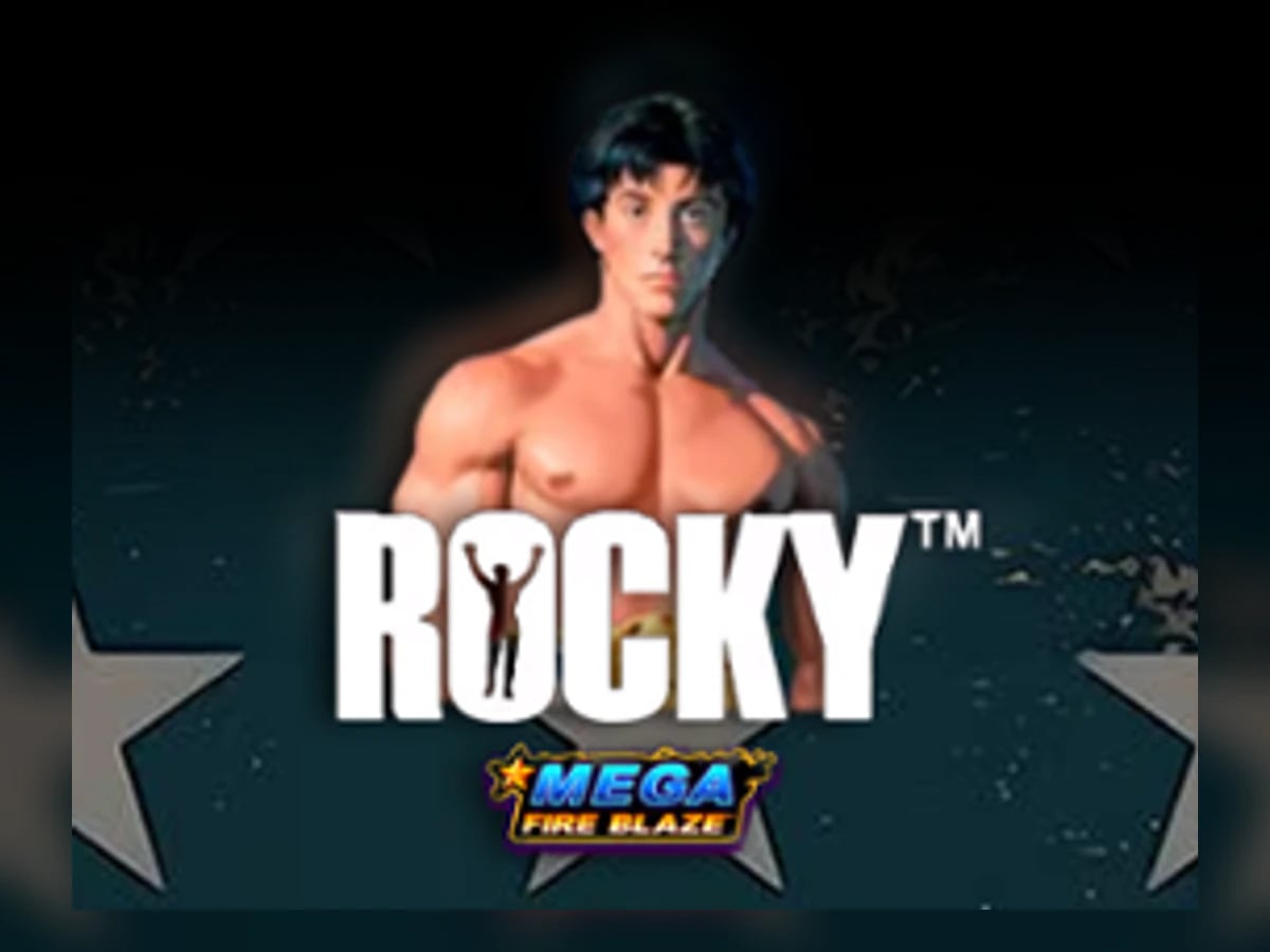 Mega Fire Blaze: Rocky slot game artwork
