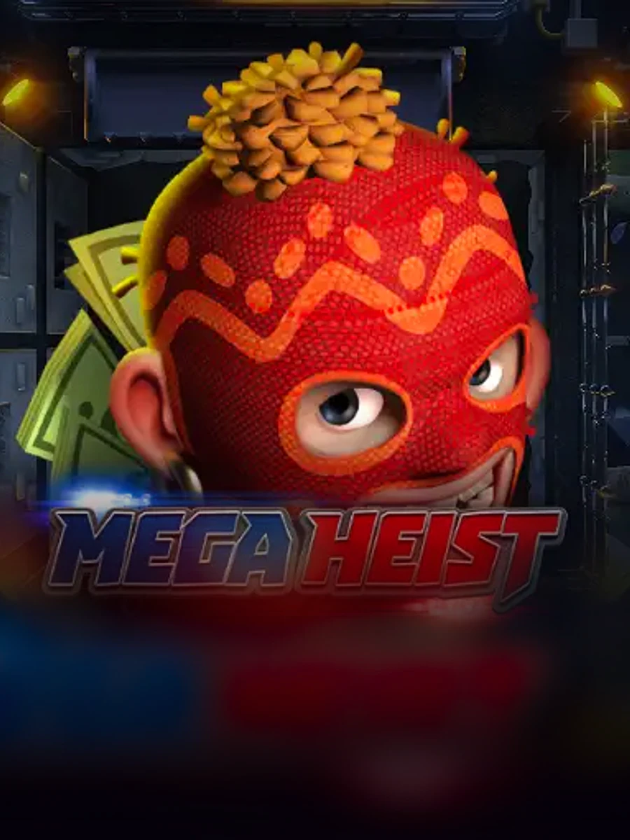 Mega Heist slot game artwork