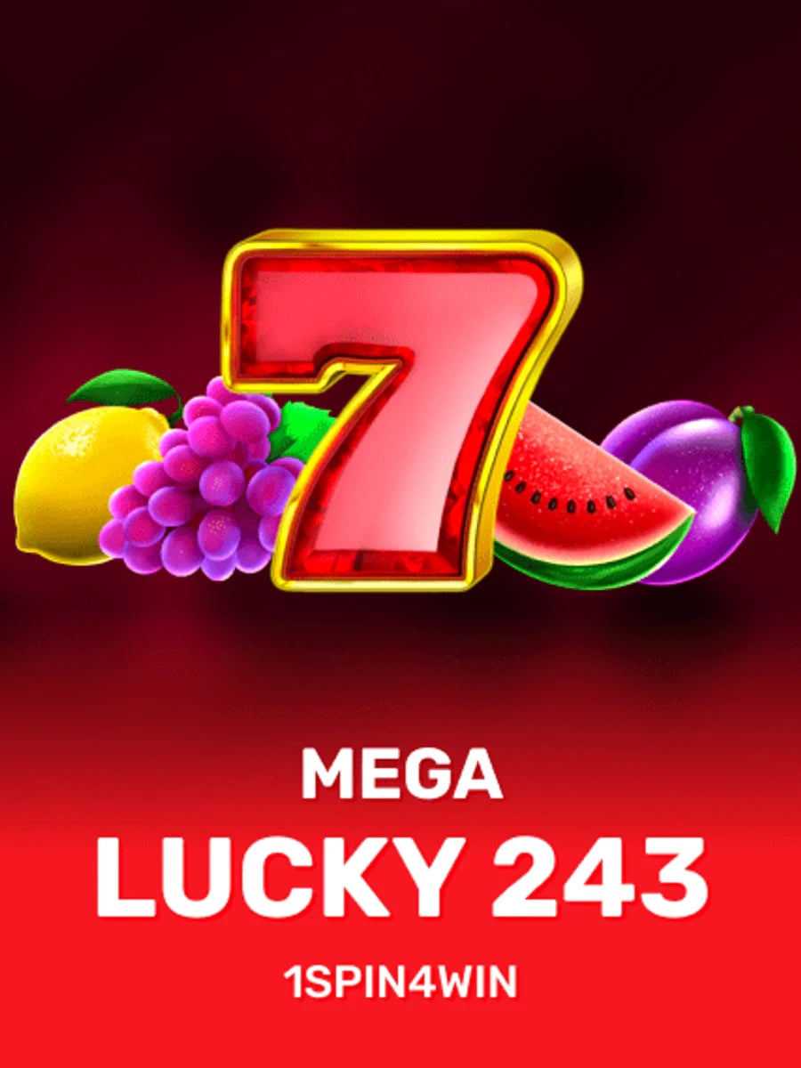 Mega Lucky 243 slot game artwork