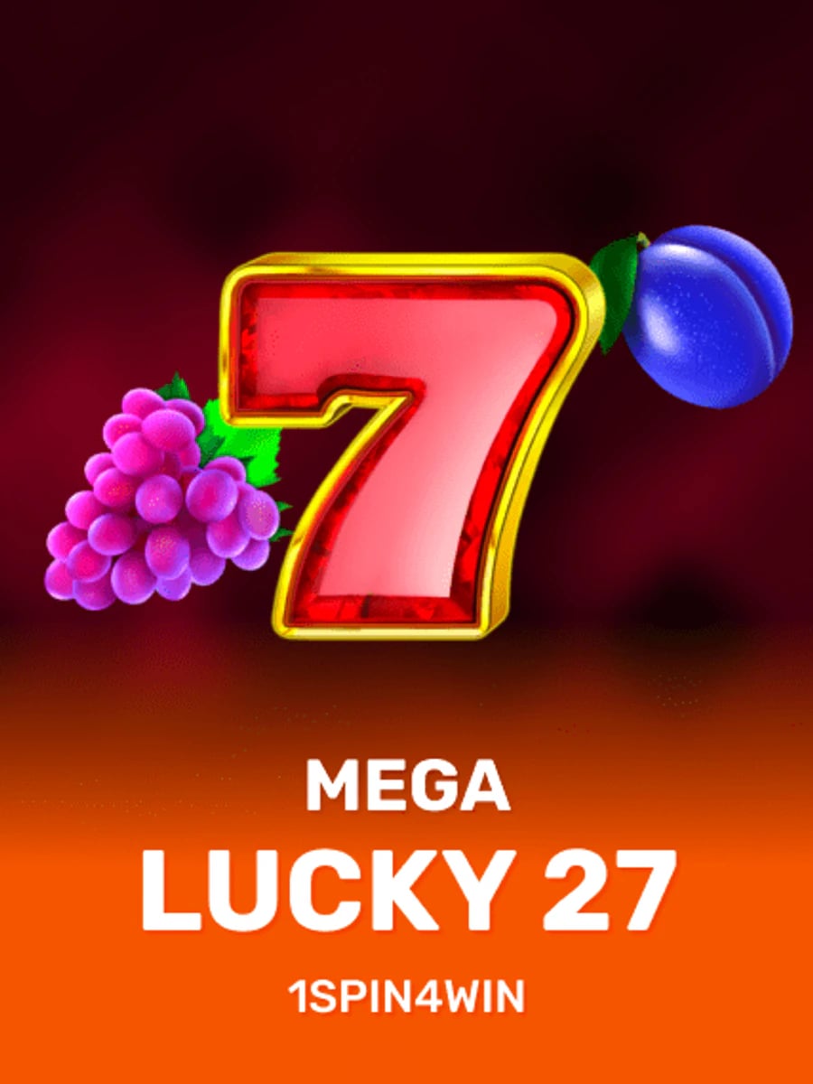 Mega Lucky 27 slot game artwork