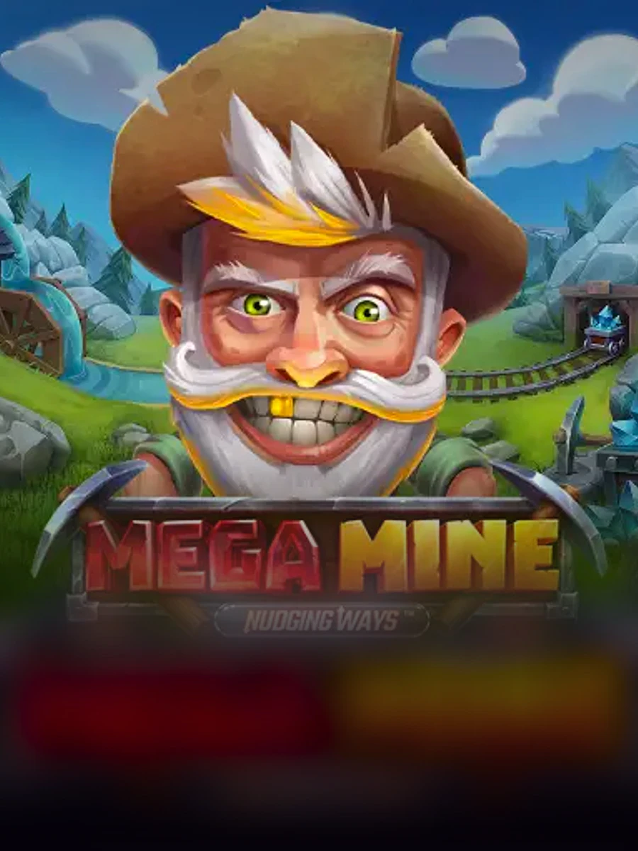 Mega Mine slot game artwork