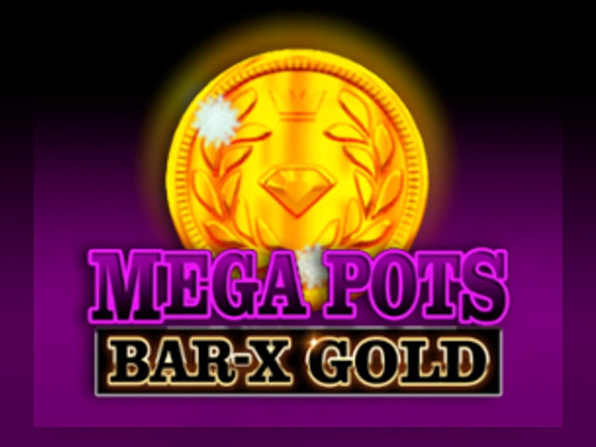 Mega Pots Bar X Gold slot game artwork