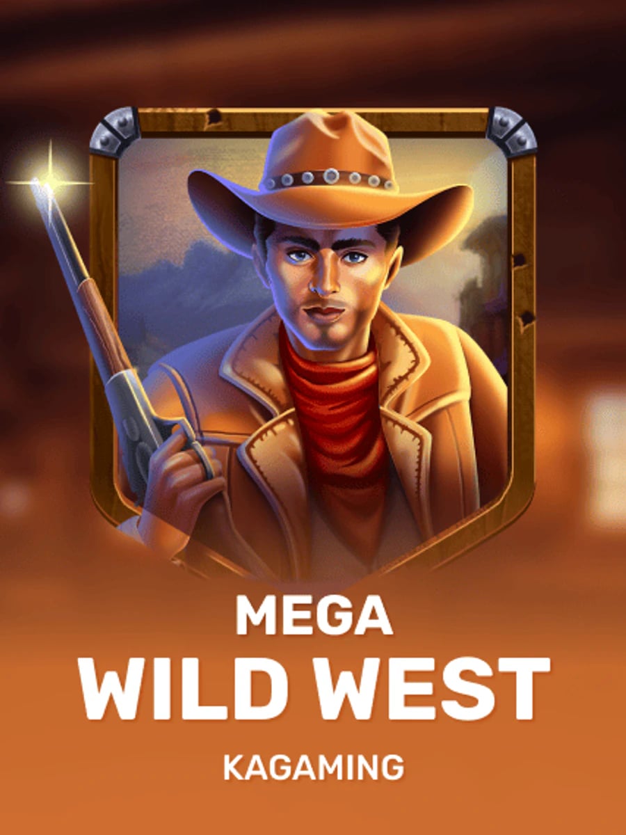 Mega Wild West slot game artwork