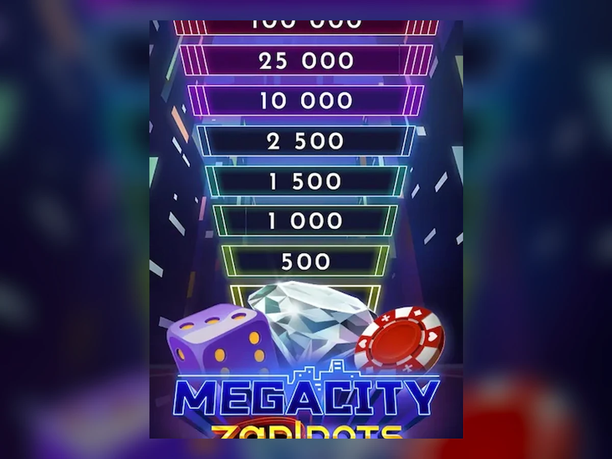 Megacity slot game artwork
