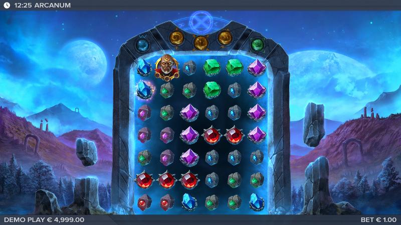 Megadon Triple Threat slot game artwork