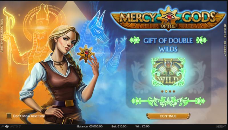 Mercy Of The Gods slot game artwork