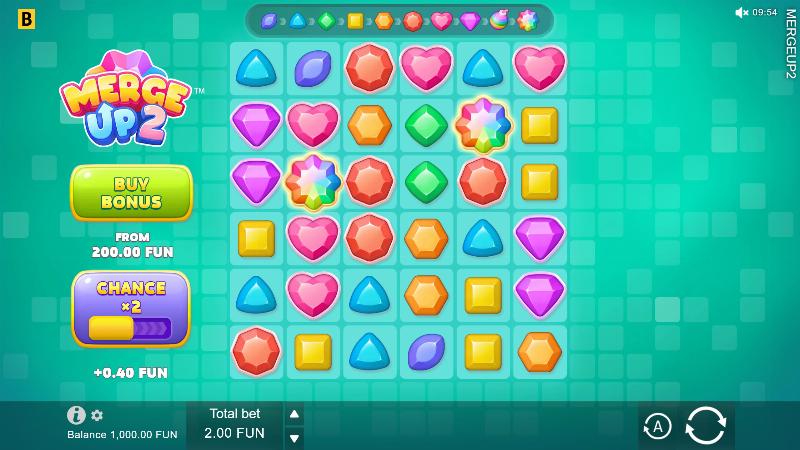 Merge Up 2 slot game artwork