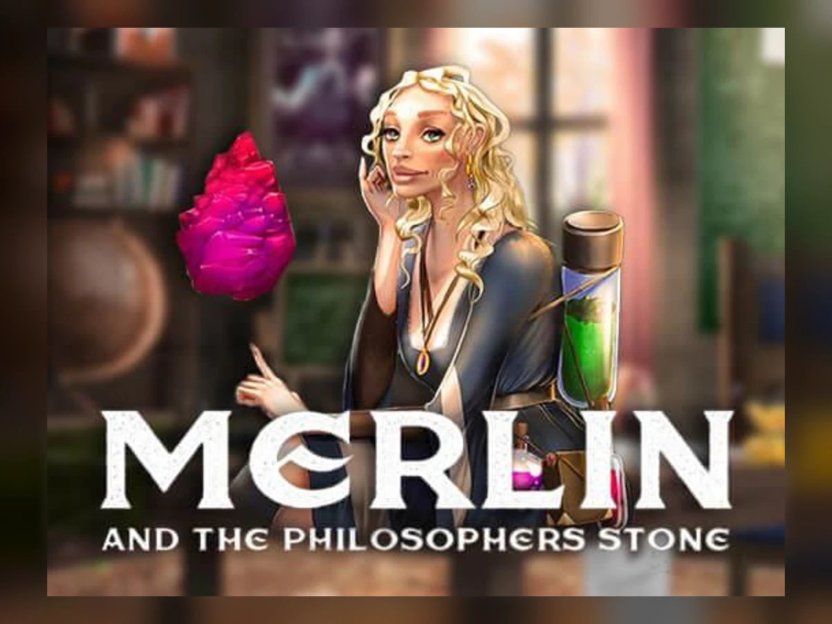 Merlin and the Philosopher Stone slot game artwork