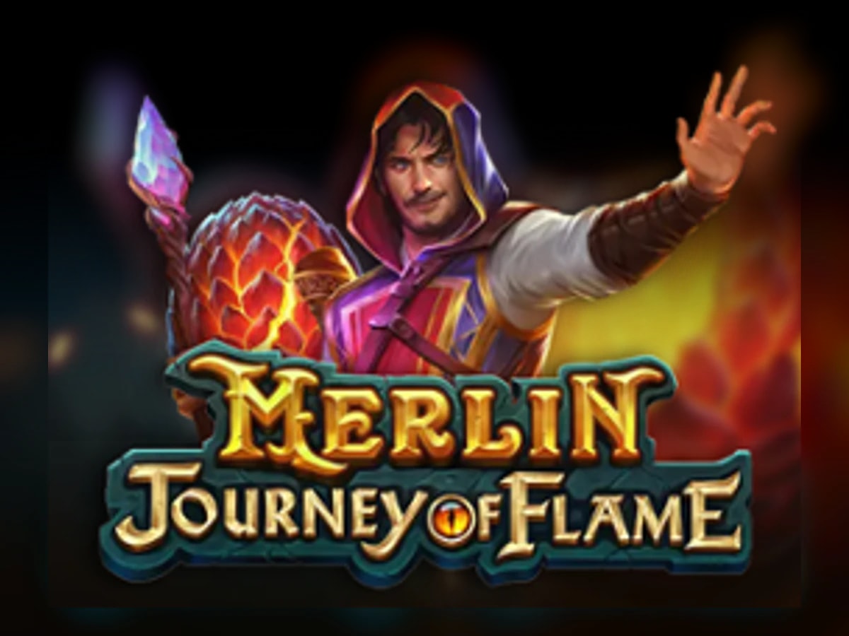 Merlin Journey of Flame slot game artwork