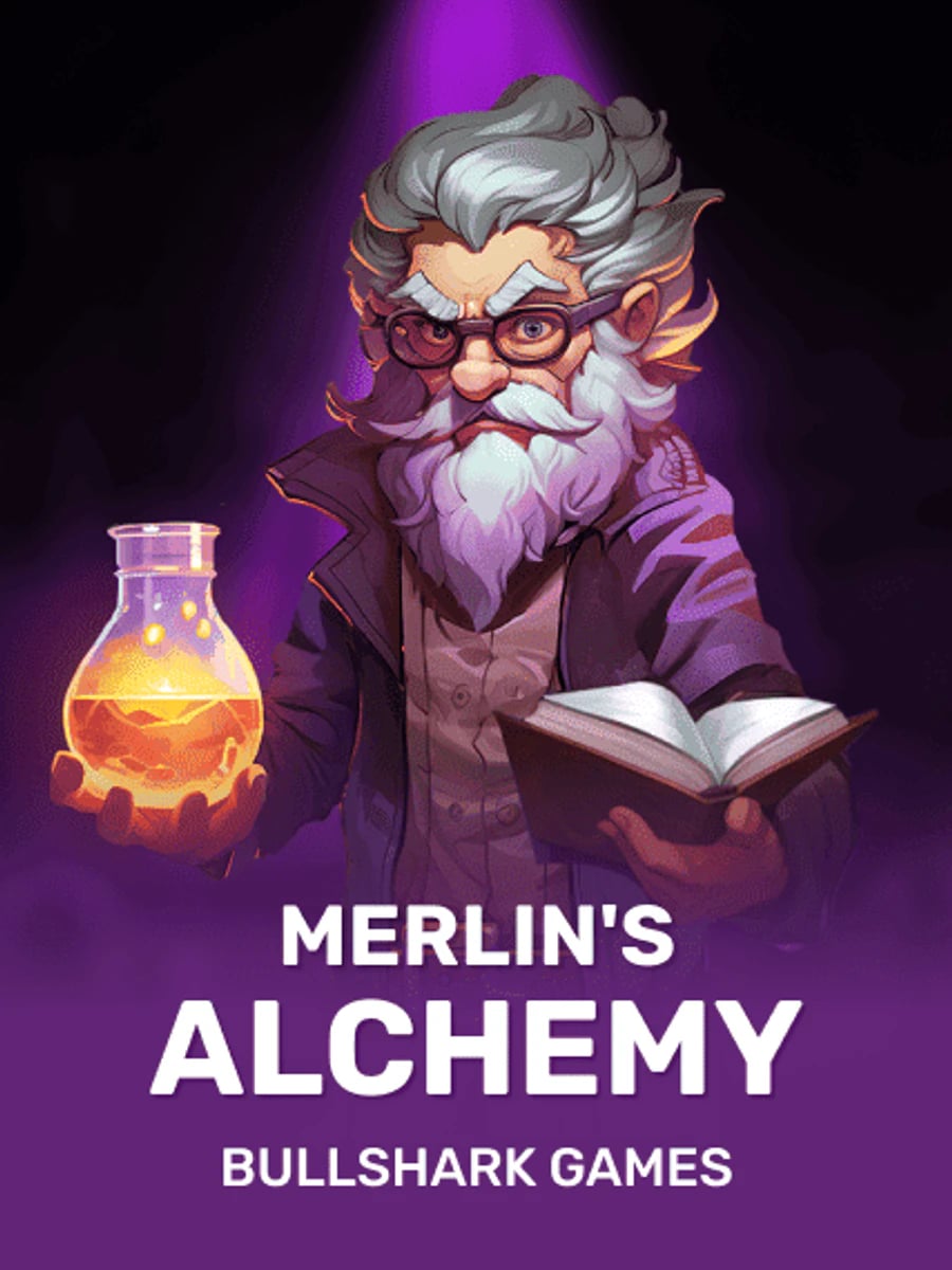 Merlin's Alchemy slot game artwork