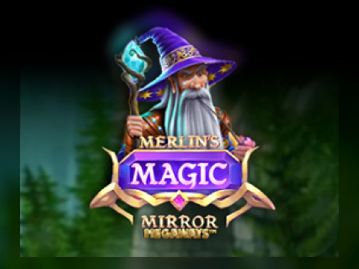 Merlin's Magic Mirror Megaways slot game artwork