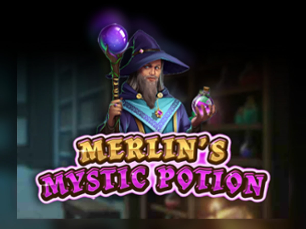 Merlin's Mystic Potion slot game artwork