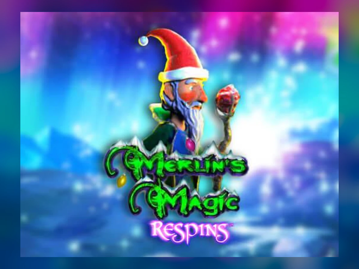 Merlins Magic Respins Christmas slot game artwork