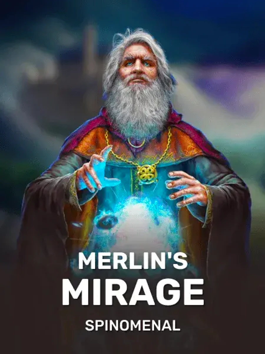 Merlin's Mirage slot game artwork