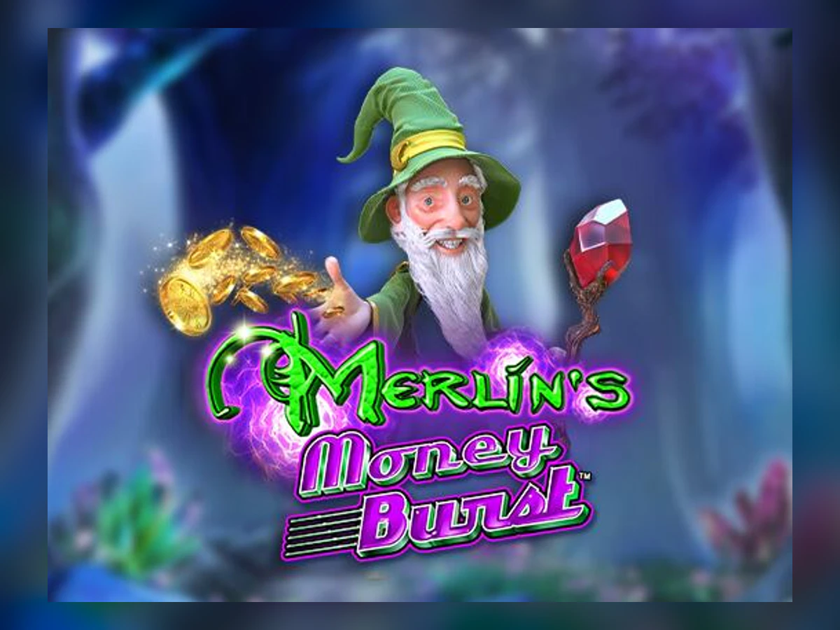 Merlin's Money Burst slot game artwork