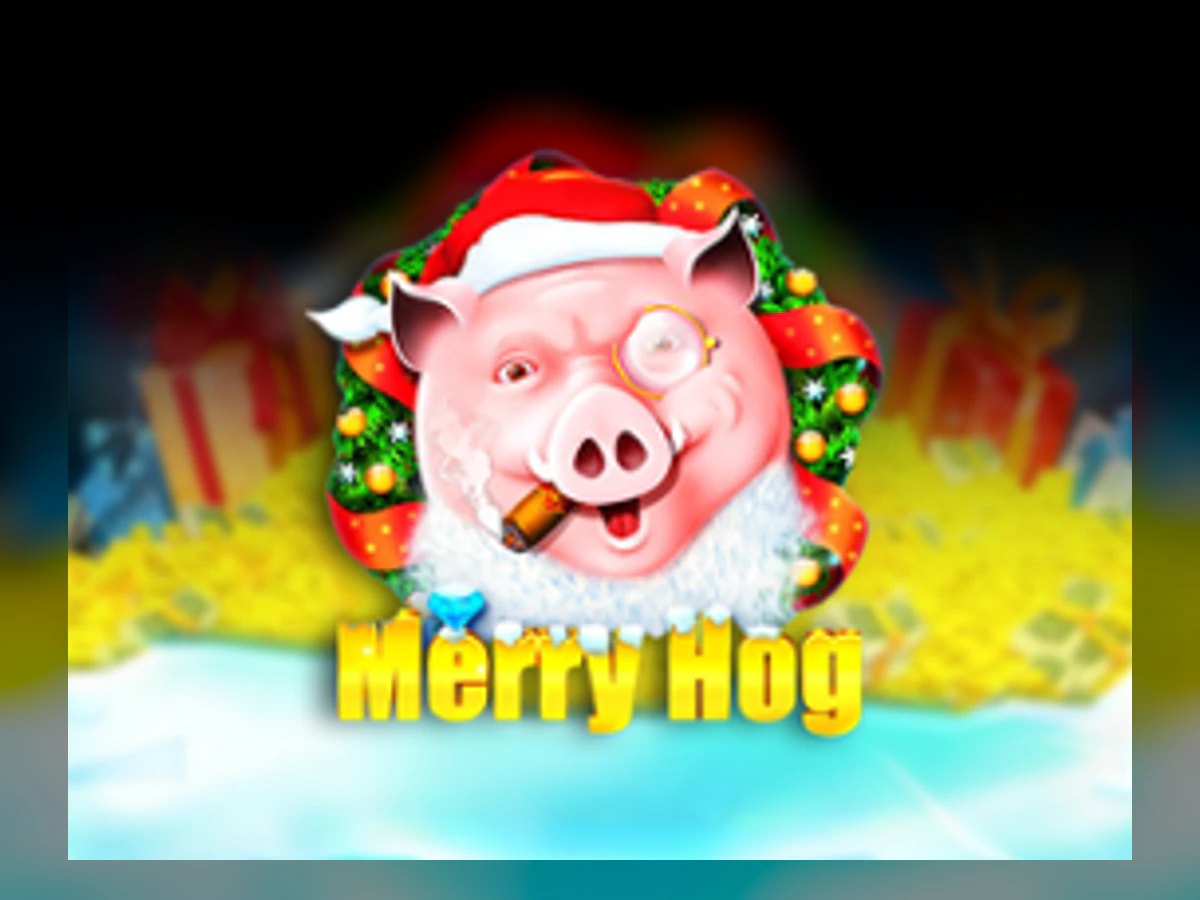 Merry Hog slot game artwork