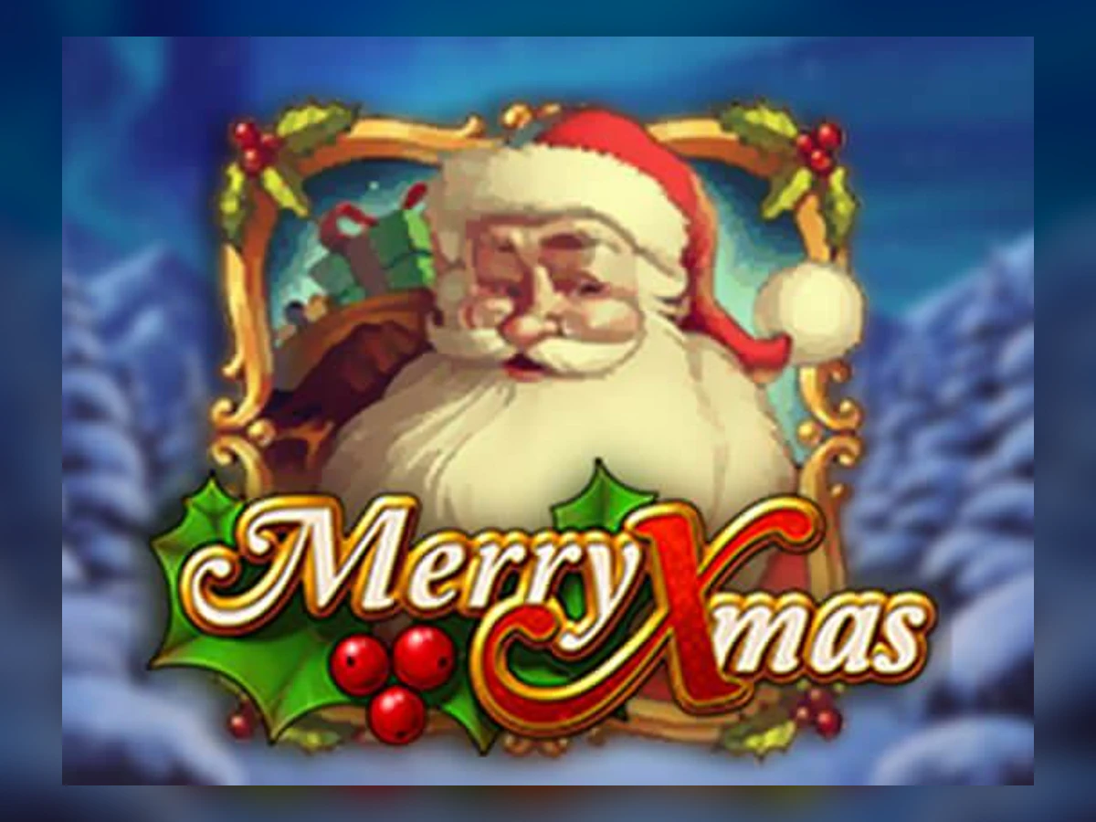 Merry Xmas slot game artwork