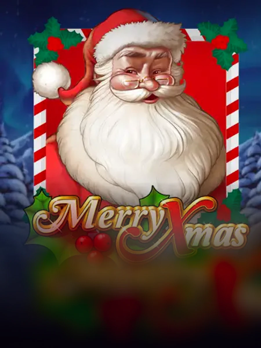 Merry Xmas slot game artwork
