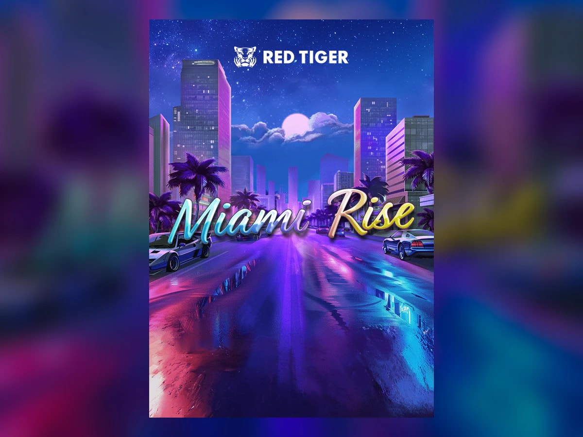 Miami Rise slot game artwork