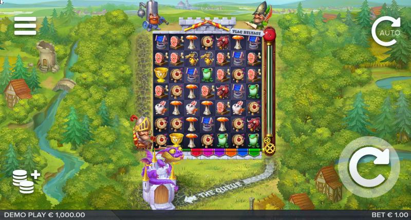 Micro Knights slot game artwork
