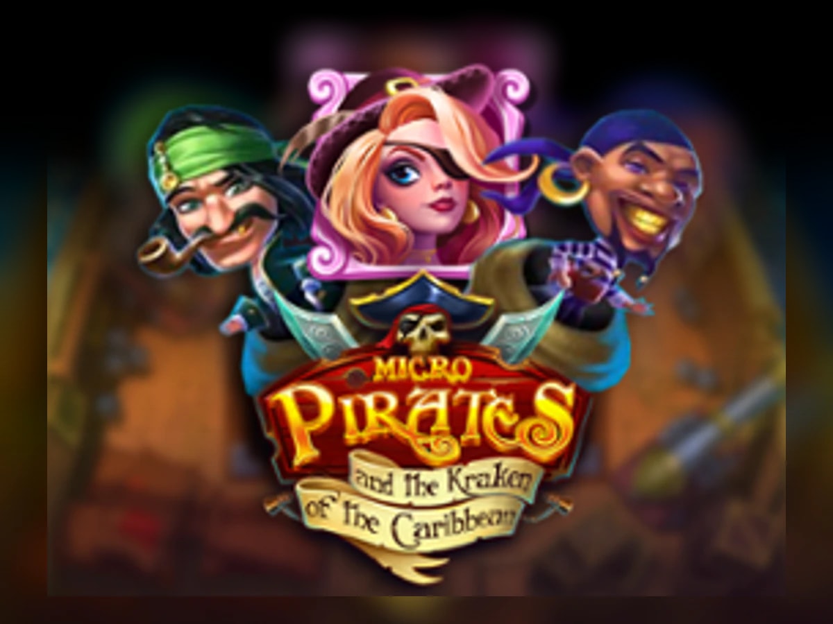 Micropirates and the Kraken of the Caribbean slot game artwork