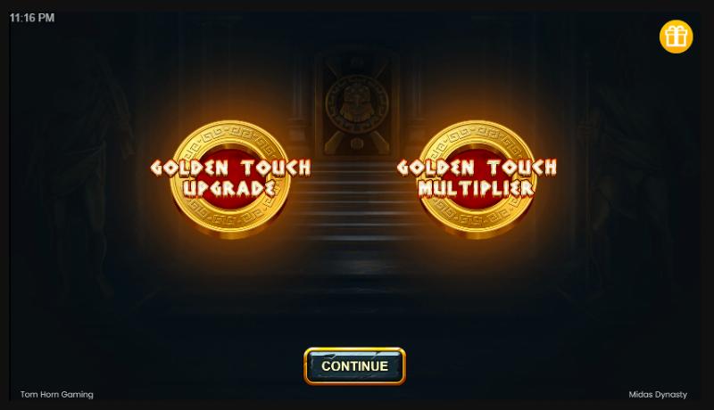 Midas Dynasty slot game artwork