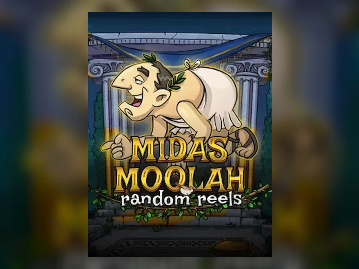 Midas Moolah Random Reels slot game artwork