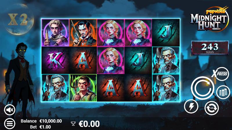 Midnight Hunt slot game artwork