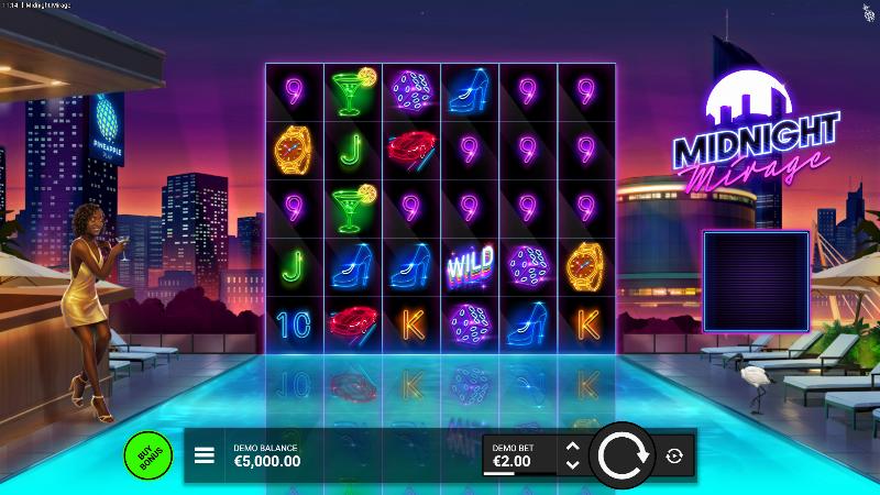 Midnight Mirage slot game artwork