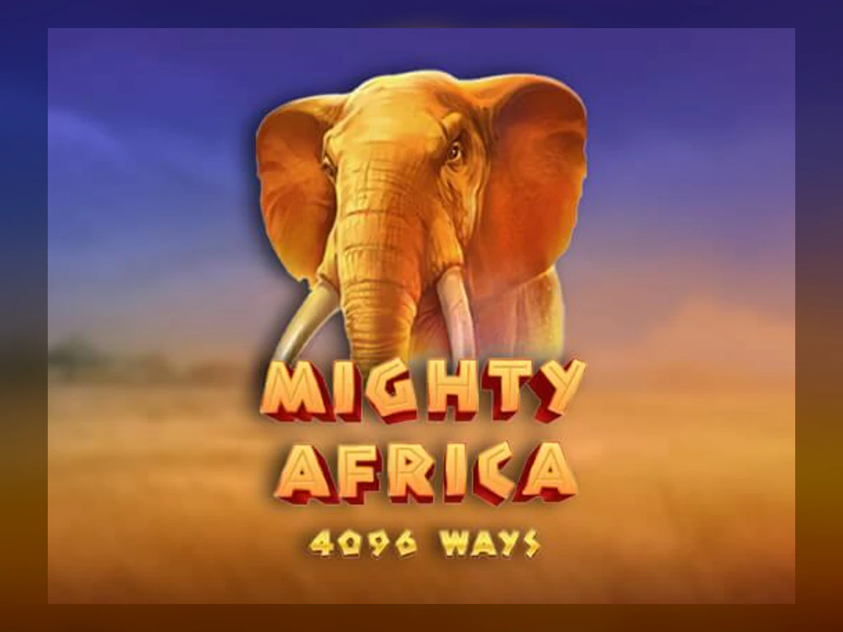 Mighty Africa slot game artwork
