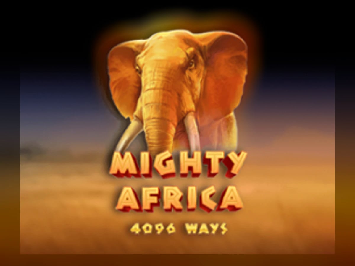 Mighty Africa slot game artwork