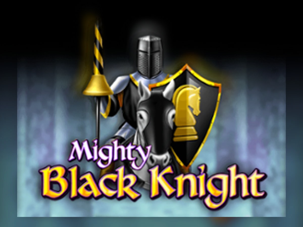 Mighty Black Knight slot game artwork