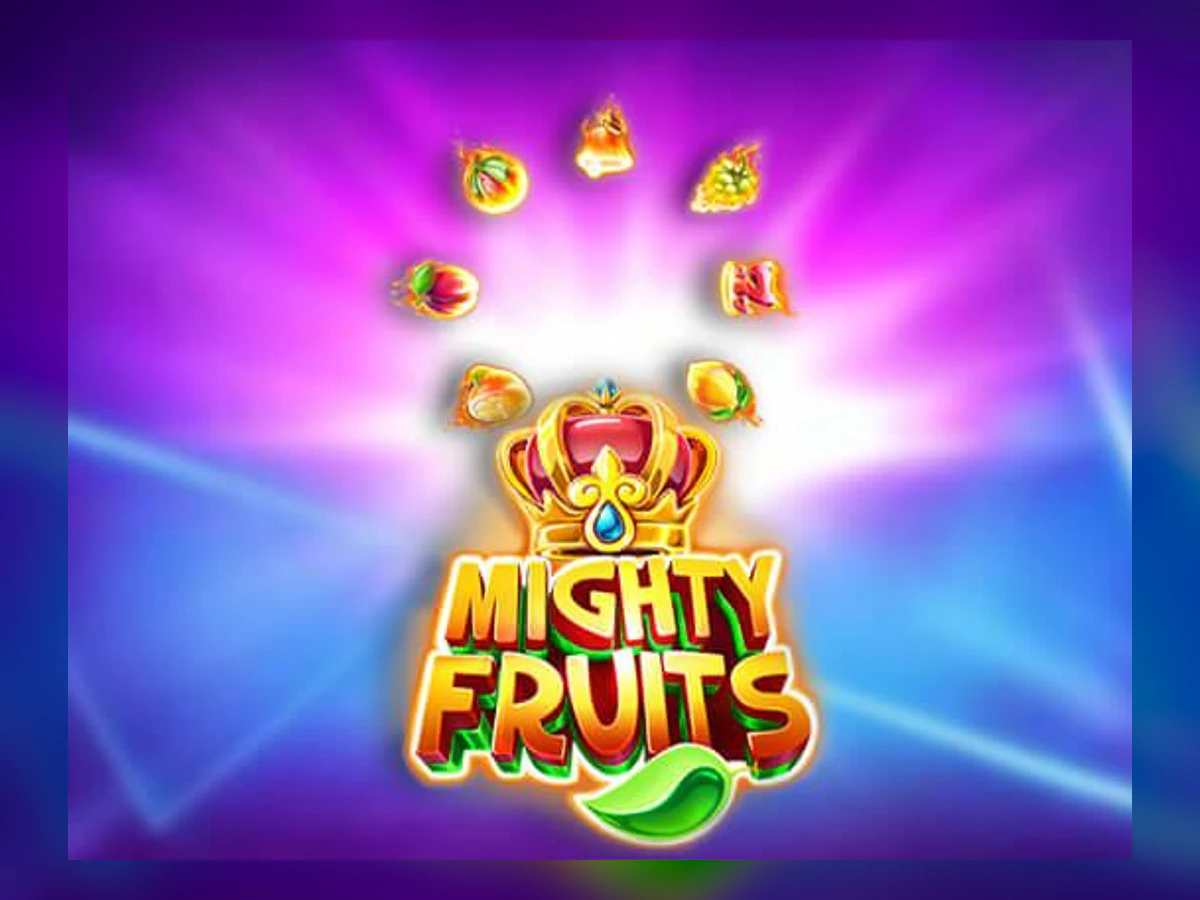 Mighty Fruits slot game artwork