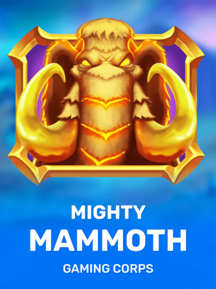Mighty Mammoth slot game artwork