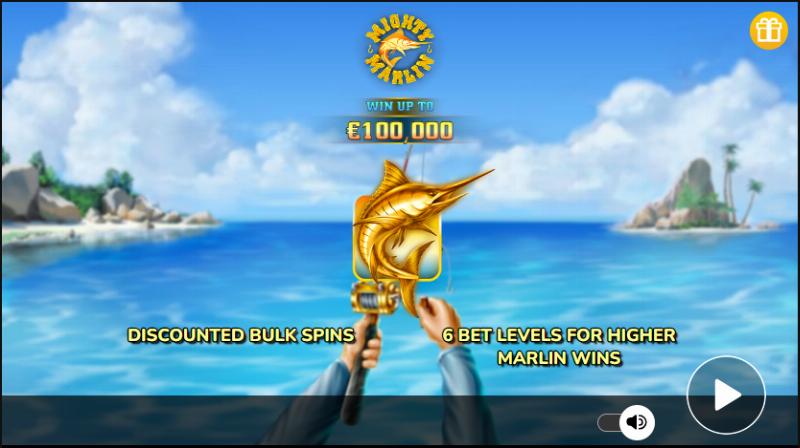 Mighty Marlin slot game artwork