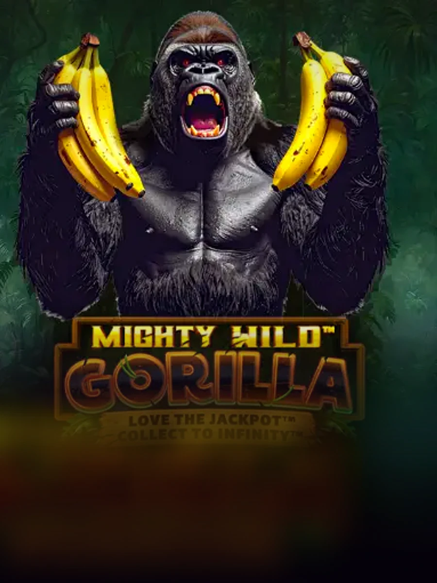 Mighty Wild: Gorilla Love the Jackpot slot game artwork