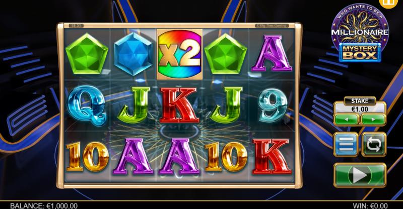 Millionaire Mystery Box slot game artwork